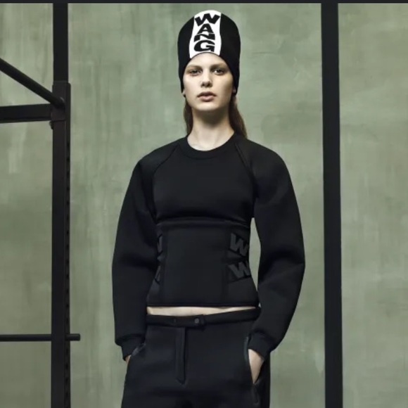 H&M x Alexander Wang. Neoprene sweater with zipper - Picture 10 of 10